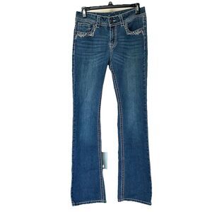Wilfred Heart Jeans Women’s 28 X  31 Bootcut Western Rodeo Embroidered Retro Y2K
